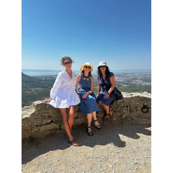 Sandro Cotton Lace Trim Mini Dress Size 6 (Retails $441) - Picture 11 of 11